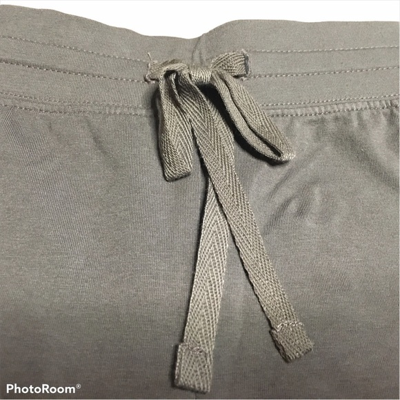 Karen Scott Brown Olive Pull On High Rise Cotton Pocket Shorts Medium M - Picture 5 of 7